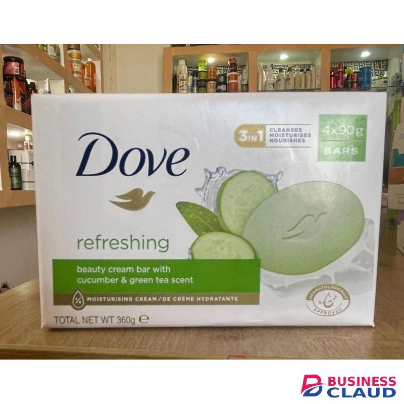 Dove Refreshing Beauty Cream Bar With Cucumber & Green Tea Scent