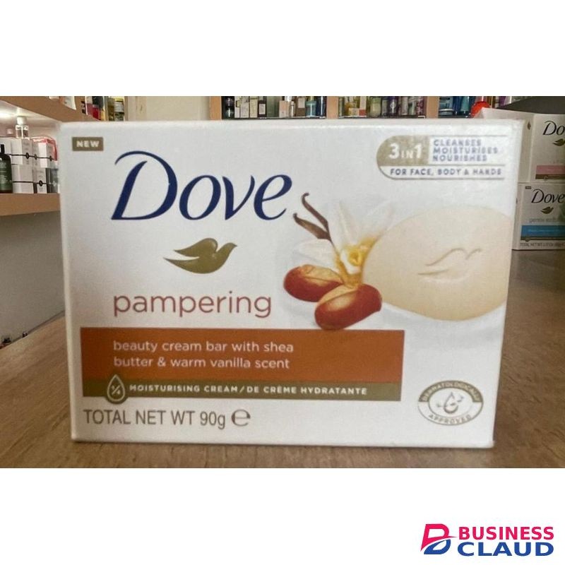 Dove Pampering Shea Butter Beauty Cream Bar Soap 90g -