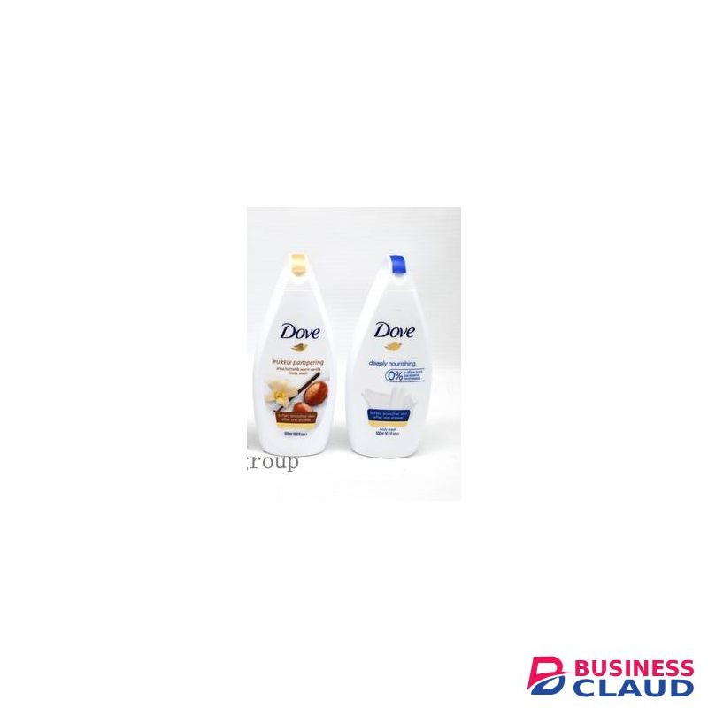 Dove Purely Pampering Body Wash 500ml+free body wash