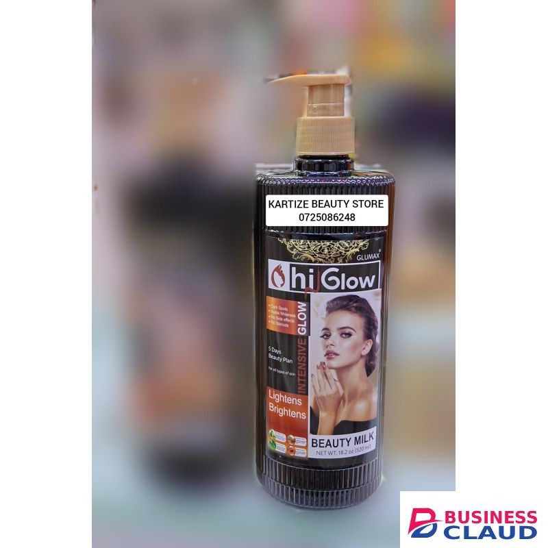 Glumax Best high glow intensive glow lightens, brightens beauty milk
