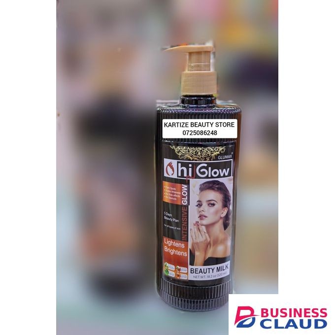 Glumax Best high glow intensive glow lightens, brightens beauty milk
