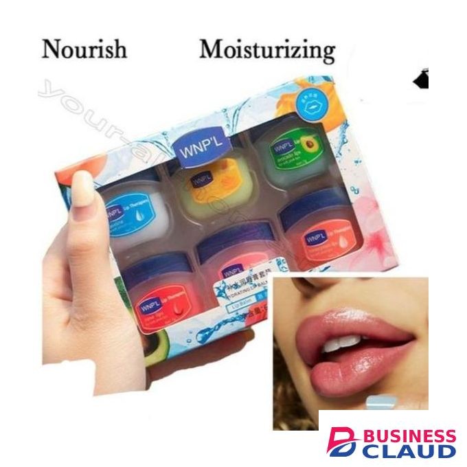6pcs Flavoured Daily Moisturizing /hydrating/ Nourishing Lip Balm/Gloss for dry lips