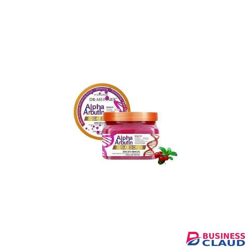 Dr.Meinaier Alpha Arbutin Whitening Sugar Scrub Face&Body-Dead Skin, Stretchmarks