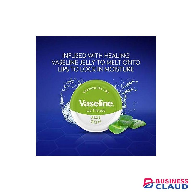 Vaseline Lip Therapy Helps Heal Dry Lips Aloe Vera 20g