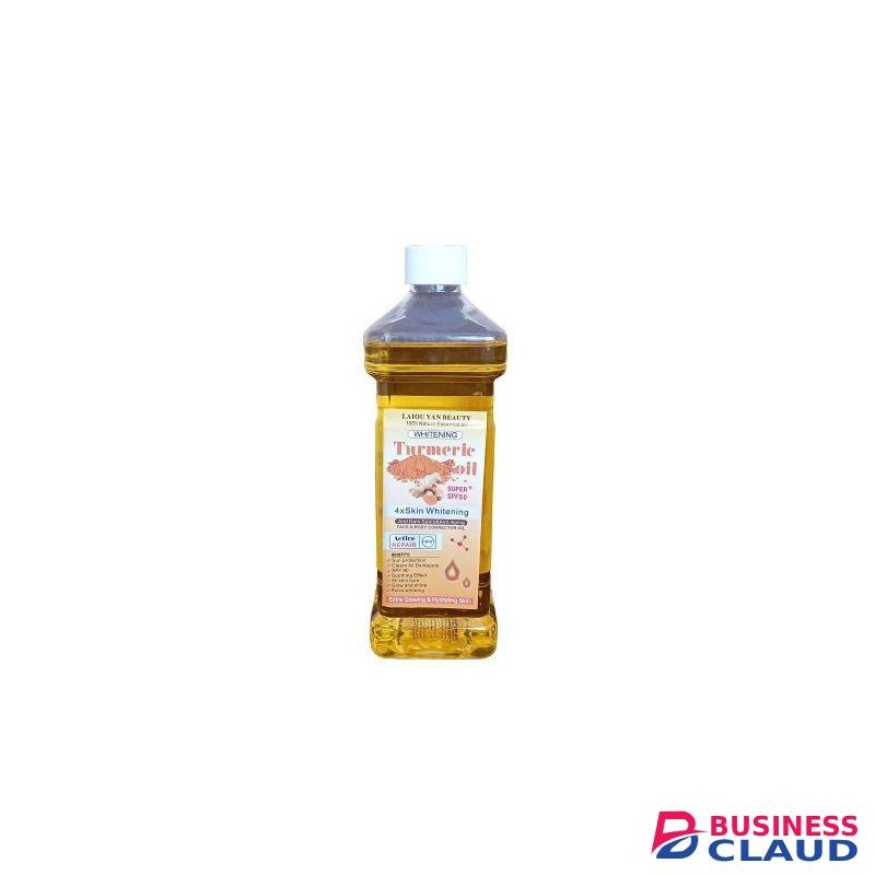 Laiou Yan Beauty TURMERIC Skin super spf50 Whitening & Brightening Face & Body Oil-1000ml