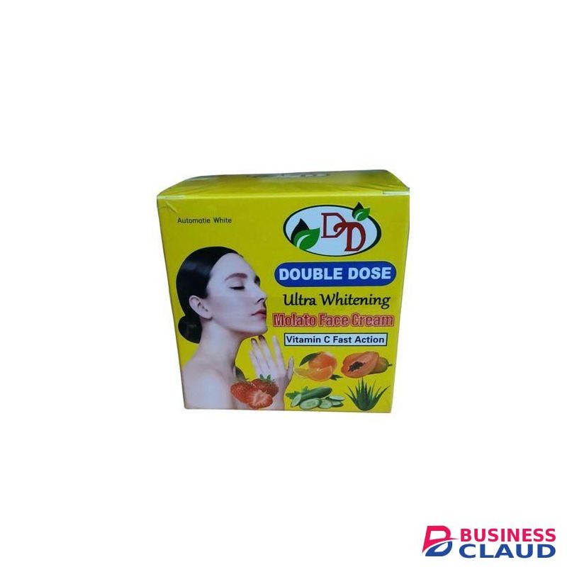 Molato Double Dose Vitamin C Fast Action Face Cream. Clears Pigmentations, Aches, Pimples, Stretch Marks, Sunburn, Blemishes