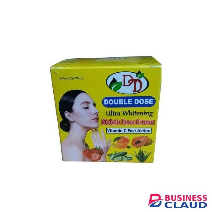 Molato Double Dose Vitamin C Fast Action Face Cream. Clears Pigmentations, Aches, Pimples, Stretch Marks, Sunburn, Blemishes