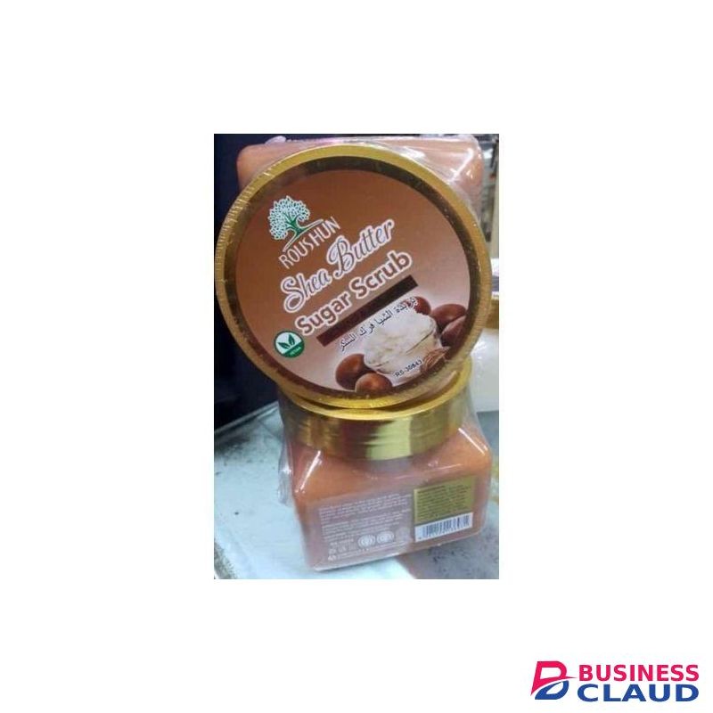 Roushun Exfoliating Shea Butter Sugar Scrub For Moisturizing, Glow,hydration,Deep Cleansing,Nourishing Skin