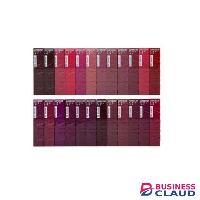 3pcs superstay vinul ink 3Q beauty matte lipstick
