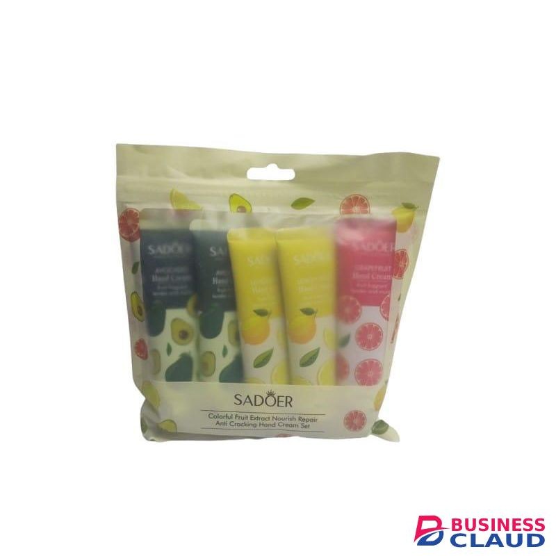 SADOER FRUIT extract hand cream set of 5pcs