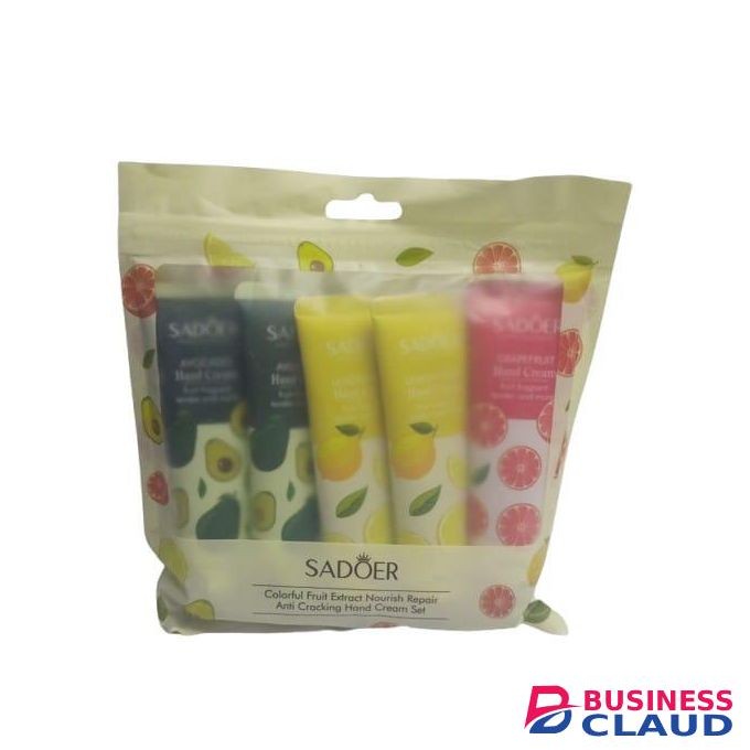 SADOER FRUIT extract hand cream set of 5pcs