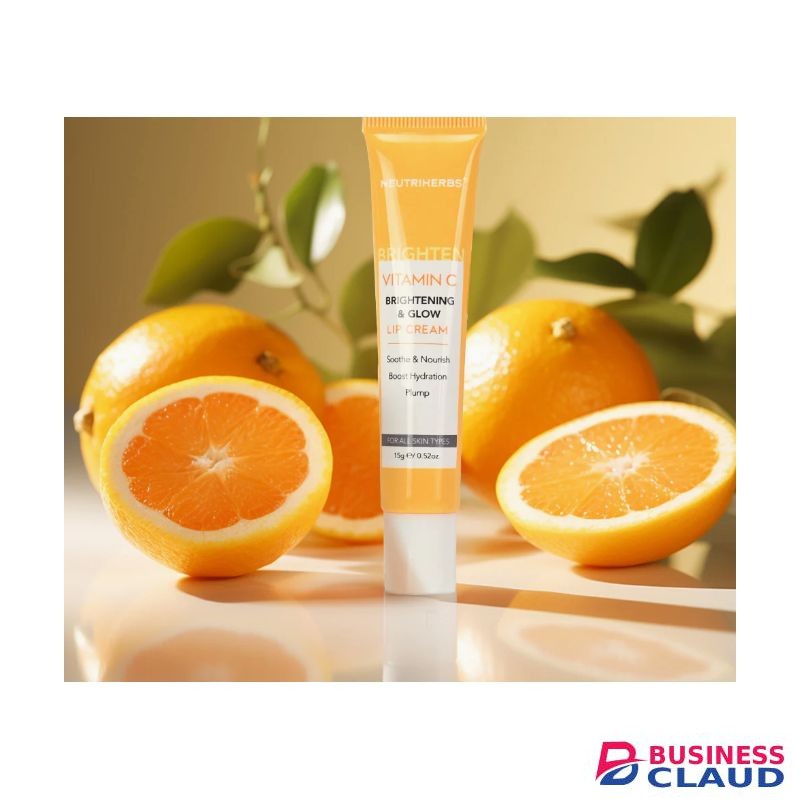 Neutriherbs Lip Cream, Vitamin C Lip Balm to Nourish and Soothes Dry, Cracked Lips