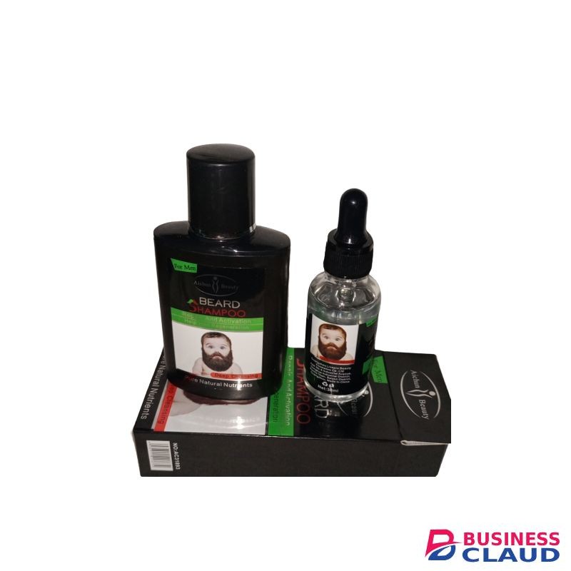 Aichun Beauty Beard shampoo - 100ml and beard oil -30ml