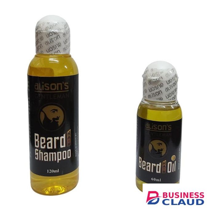 ALISON'S Beard Oil 60ML – Nourishes, Softens & Promotes Healthy Beard Growth