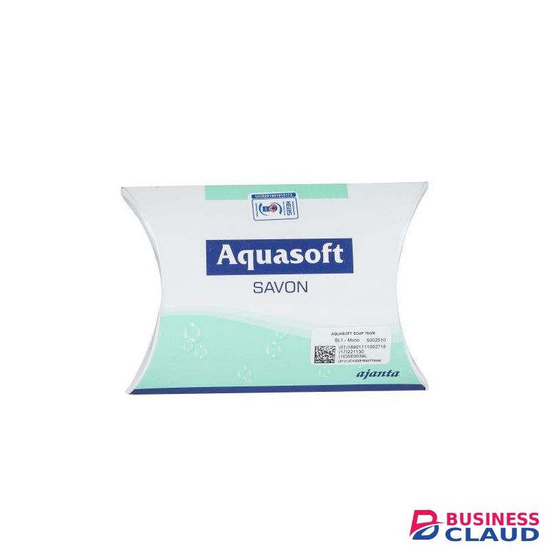 Ajanta Aquasoft Bar Soap For All,Senstive & Dry Skin -75G