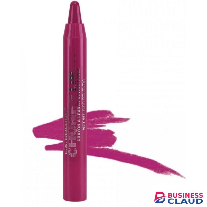 L.A. Colors Chunky Lip Pencil - Wine