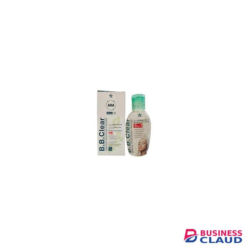 BB Clear 5in1 Lightening Unifying Oil For Anti-DarkSpots,Anti-Aging,Skin Toning&corrector With AHA&Vitamin C