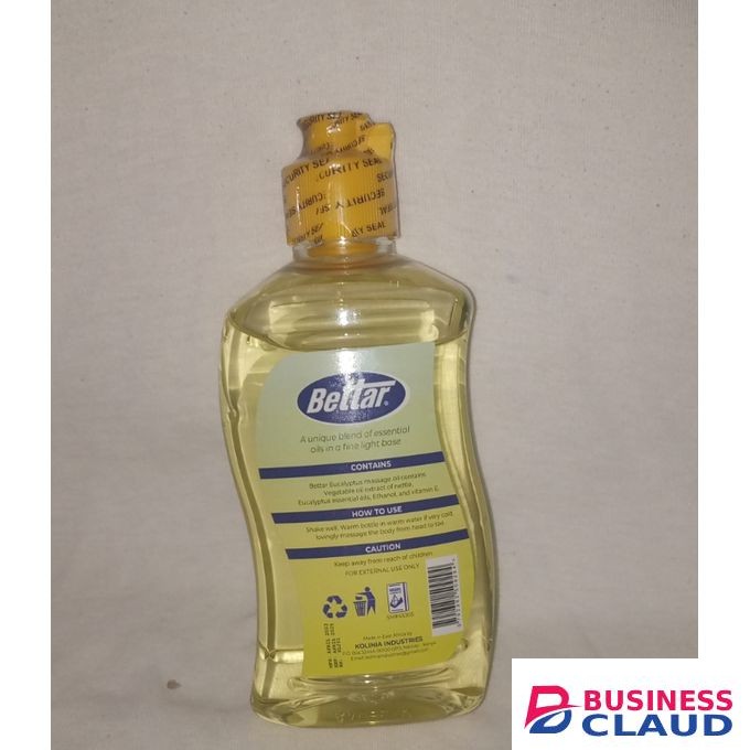 Betta Massage & Aromatherapy Oils With Eucalyptus Essential Oils - 300ml