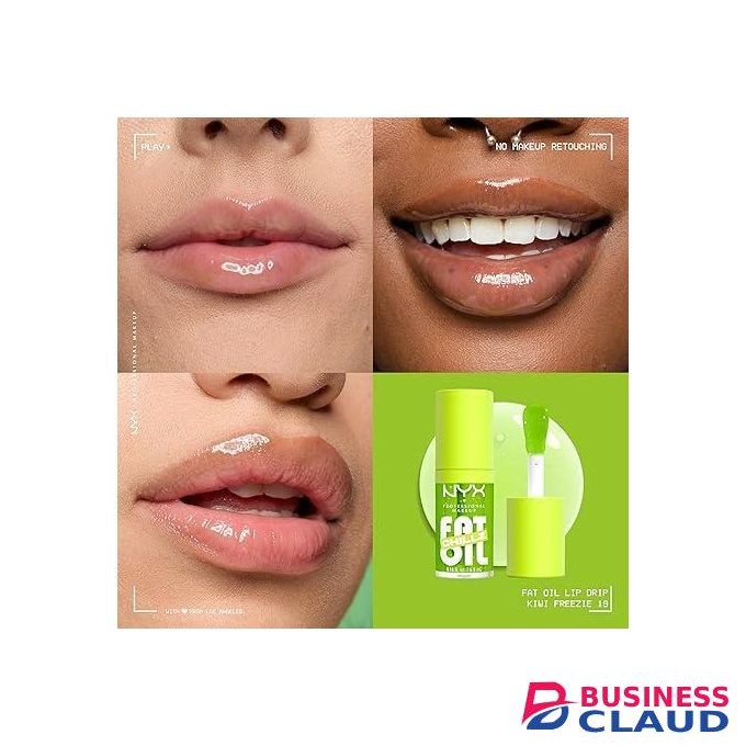 2pcs Cool Fat Oil Lip Gloss Trendy Cool Sheer Tinted Lip Oil Lipstick Lippies Soft Smooth Hydrating Lasting Non-Sticky