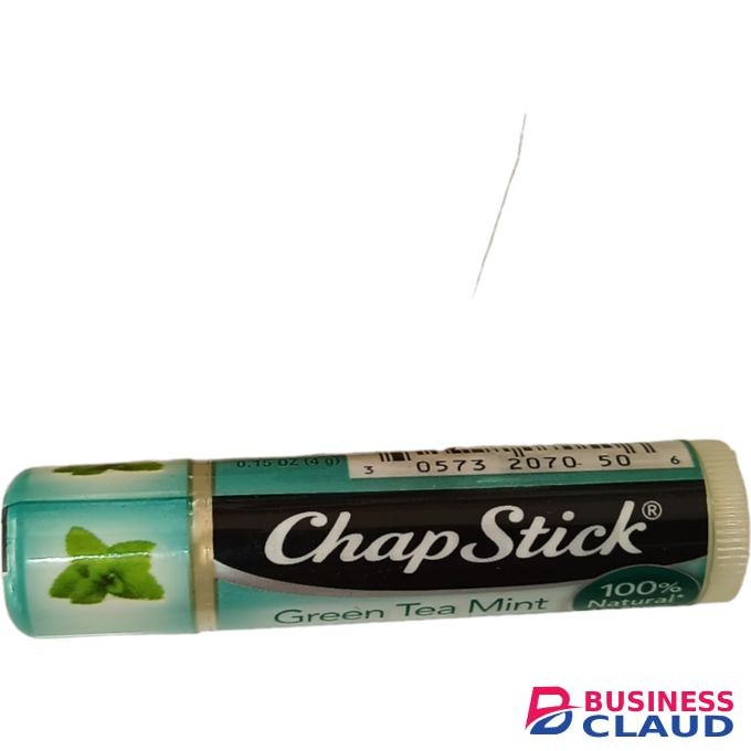 Chapstick Green Tea Mint LIP BALM MOISTURIZING CRACK HEALING jm