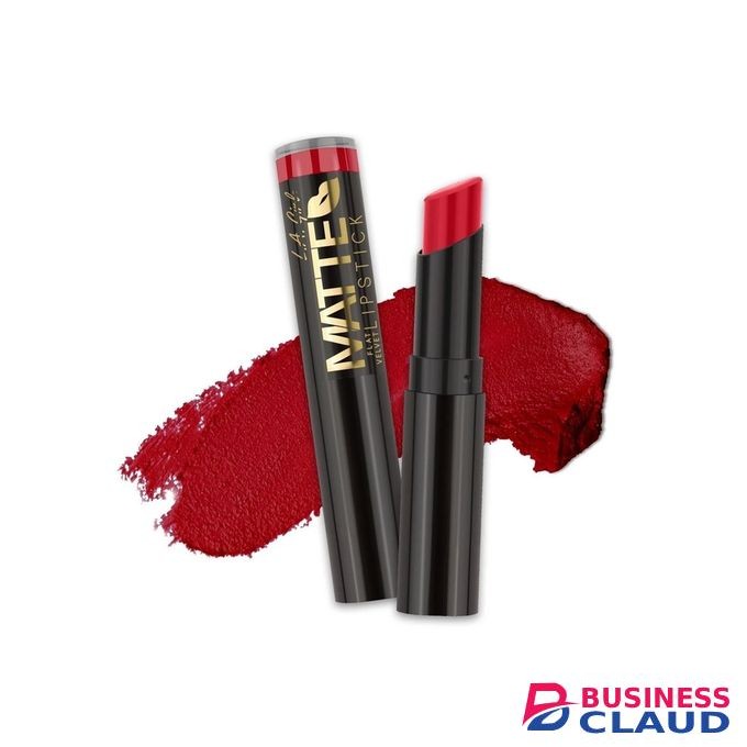 L.A Girl Matte Flat Velvet Lipstick – Relentless, 0.10 Oz