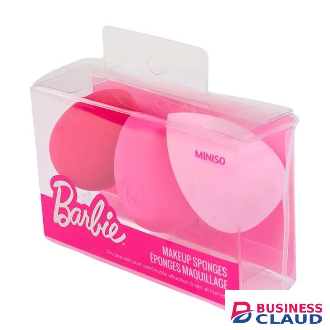 Miniso Barbie Collection Makeup Sponges (3 pcs)