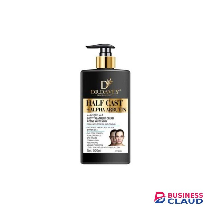 Dr. Davey Half Cast + Alpha Arbutin Body Cream 500ml