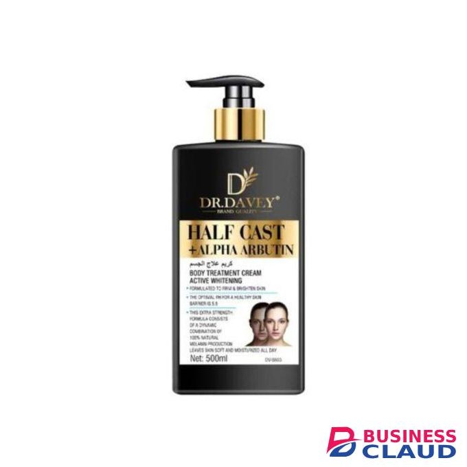 Dr. Davey Half Cast + Alpha Arbutin Body Cream 500ml