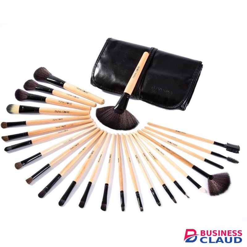 24 Pieces Makeup Tool Kit - BLACK