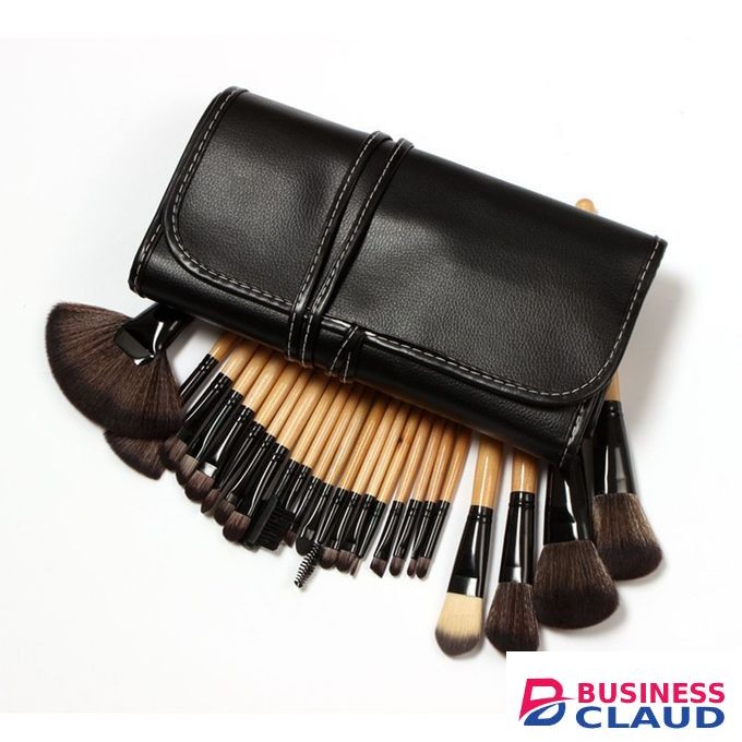 24 Pieces Makeup Tool Kit - BLACK