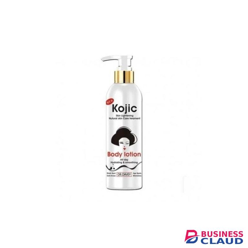 dr davey Kojic Skin Lightening Hydrating And Smoothing Body Lotion
