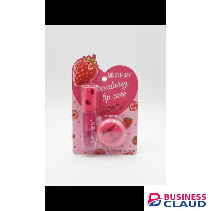 Miss Friday Strawberry Lip Care set.