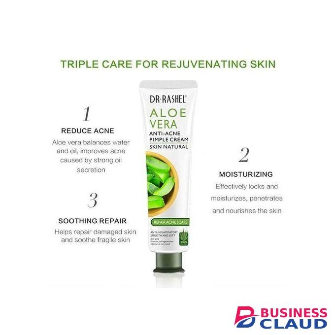 Dr. Rashel Aloe Vera Anti-Acne Pimple Cream, Repair Acne Scars - 30g
