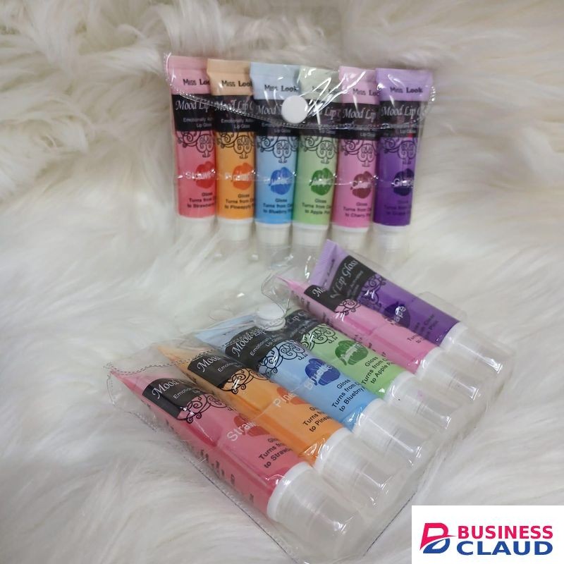 Miss Look Mood Lip Gloss Colour Changing Magic LipGloss Strawberry Pineapple Blueberry Apple Cherry Grape Flavors