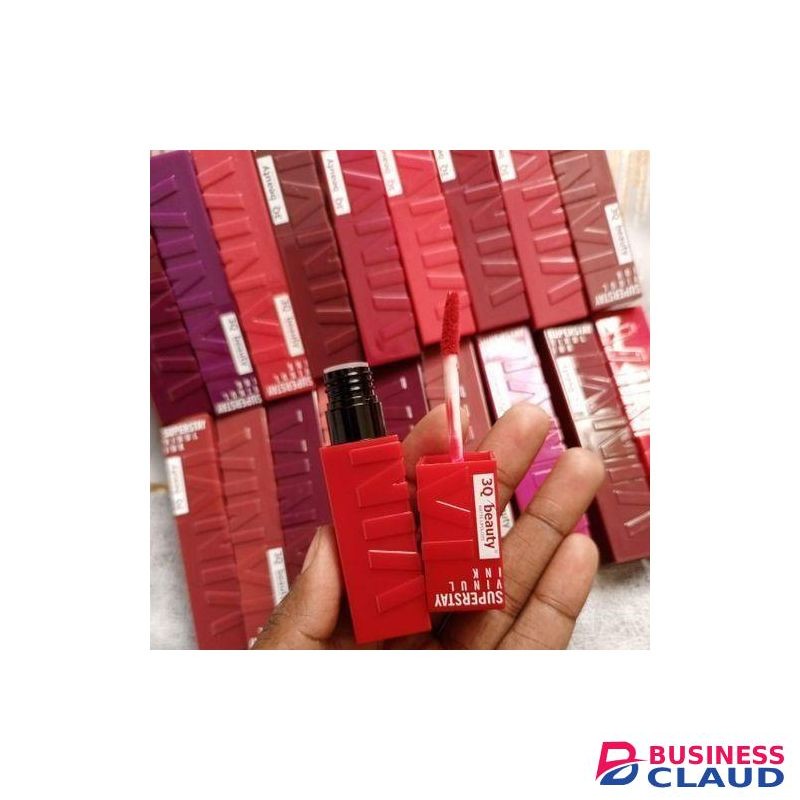 3Q beauty Nude colors Superstay vinul ink 3pcs lipstick matte