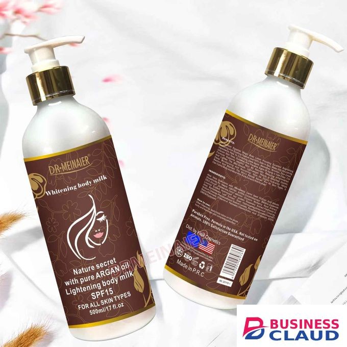 DR MEINAIER Egyptian Body Milk Lotion, Argan Oil Vitamin C Moisturizing and Nourishing Body Cream
