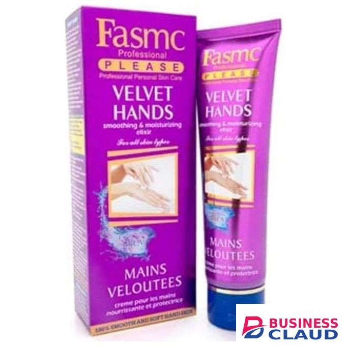 Fasmc Velvet Hands For Soft Supple Hands Nourish Dryness Wrinkle Loose Skin