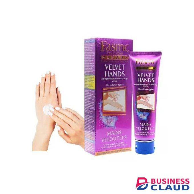 Fasmc Velvet Hands For Soft Supple Hands Nourish Dryness Wrinkle Loose Skin
