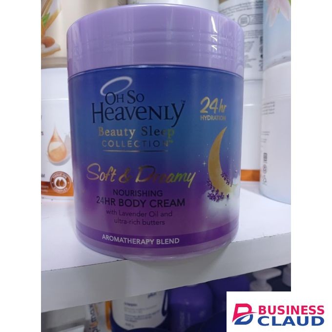 OH SO Heavenly Beauty Sleep Collection 24hr Hydration Soft & Dreamy Nourishing Body Cream
