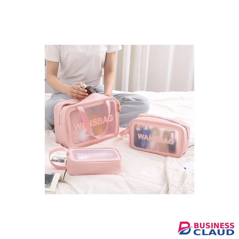 Multipurpose 3in1 Cosmetic Bag/wash Bag - Black