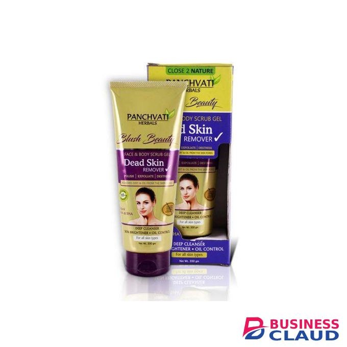 Panchvati Herbal dead skin removal face and body scrub gel