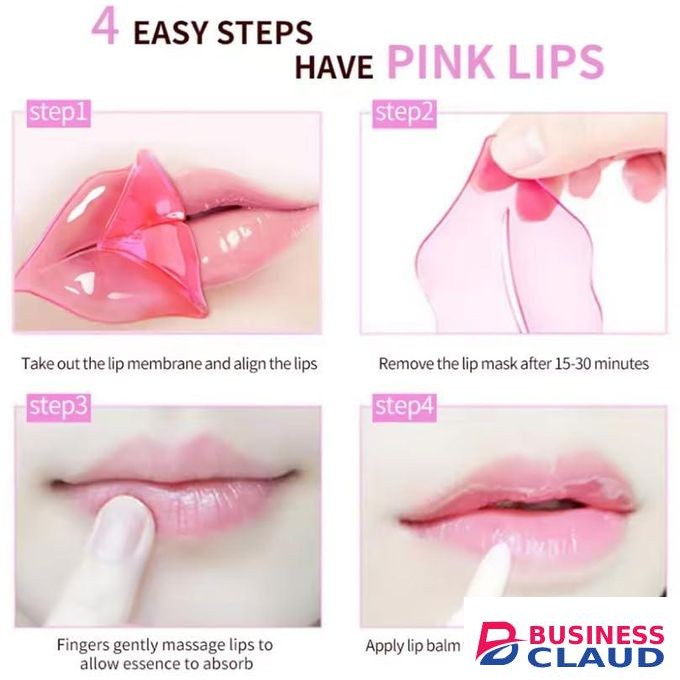 3pcs Exfoliator Super Collagen Lip Mask with Moisture Essence for Dry & Dark Lips Reduce Lip Tan, gives you Softens & smoothens Lips, For Ageing Wrinkle Lips,