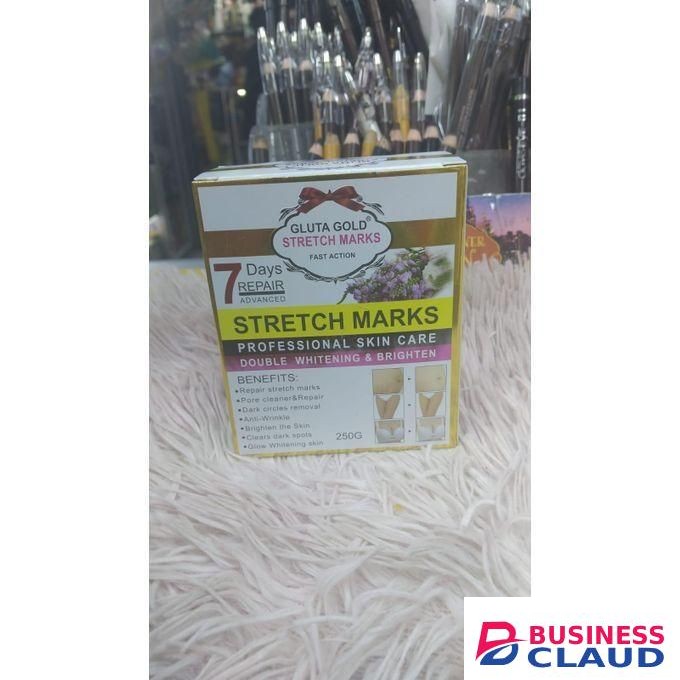 Gluta GOLD Stretch Mark Fast Action 7 days Advanced Skin Repair Double whitening & Brightening Soap