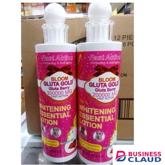 Gluta Berry Bloom Gluta Gold Fast Action Whitening,Antioxidant, anti-aging Essential Lotion
