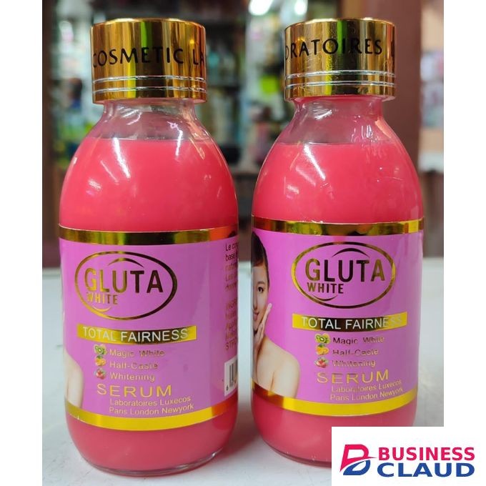 Gluta White Fairness Half-caste Whitening Serum Kojic Gluta Collagen Vit A&E