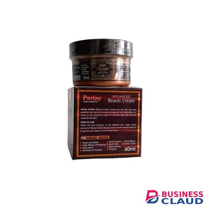 Goldie Face Cream. Removes Pimples, Blackheads, Dark Circles, Wrinkles, Freckles, Spots, Stains, Moisturizes, Softens & Smooths