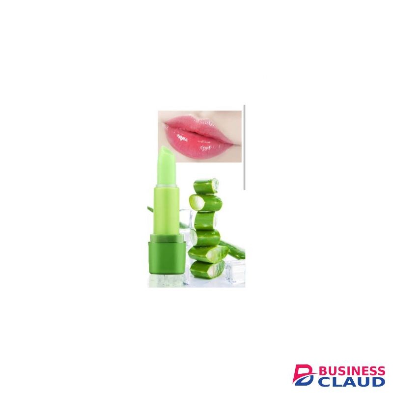 1 Pc Aloe Vera Lipstick Lip Tint Colour Changing Tinted Lip Balm Aloe Vera Moisturizing