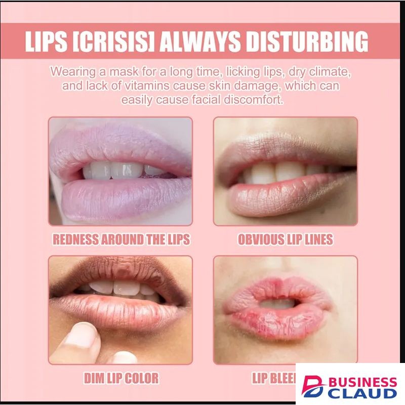 Eelhoe Lip Sleeping Mask, Strawberry with Brush, Exfoliate & Moisturize lips.Reduces Lips Lines