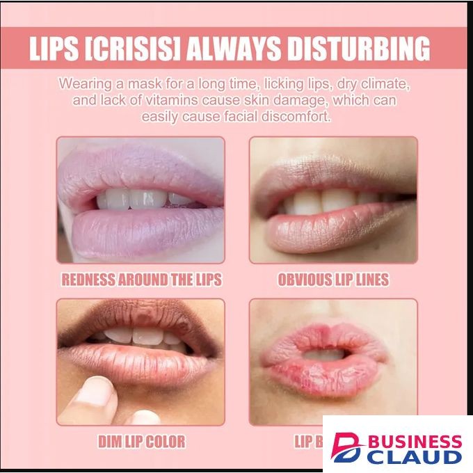 Eelhoe Lip Sleeping Mask, Strawberry with Brush, Exfoliate & Moisturize lips.Reduces Lips Lines