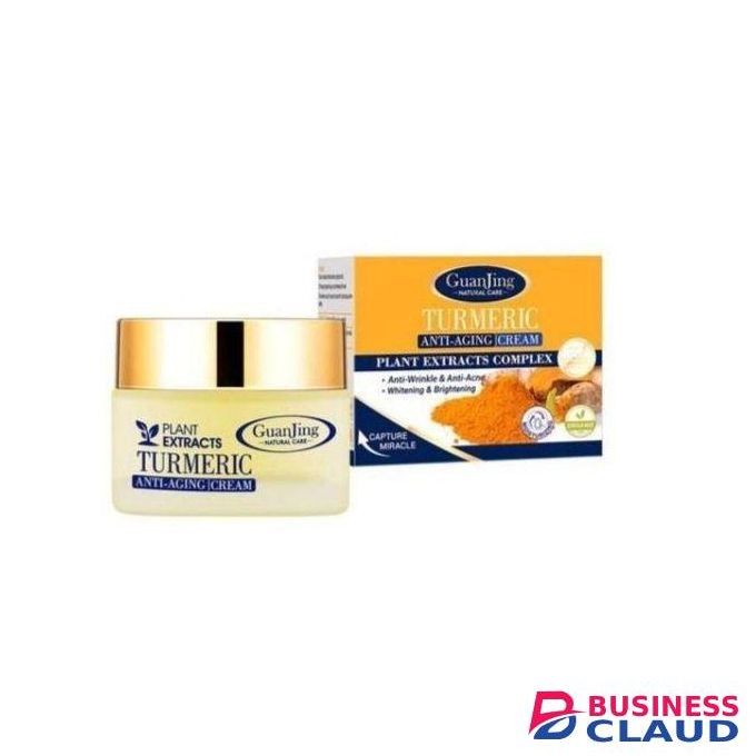 Guanjing Turmeric Anti-Aging Cream For Brightening, Whitening ,anti-wrinkle And Anti -acne